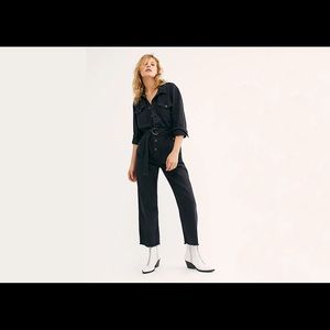 Free People Boyish Guy Coveralls Jumpsuit M NEW